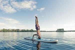 You may be able to do it standing on your head, but using a computer is not a skill that everyone has, and is definitely worth mentioning. 