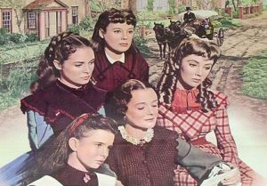 Image shows part of a poster for a film of Little Women.
